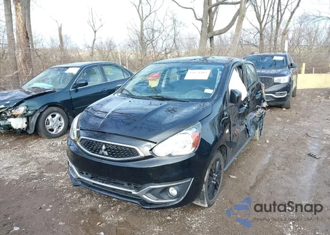 2019 Mitsubishi Mirage Le from USA, damaged, VIN ML32A5HJ0KH015072